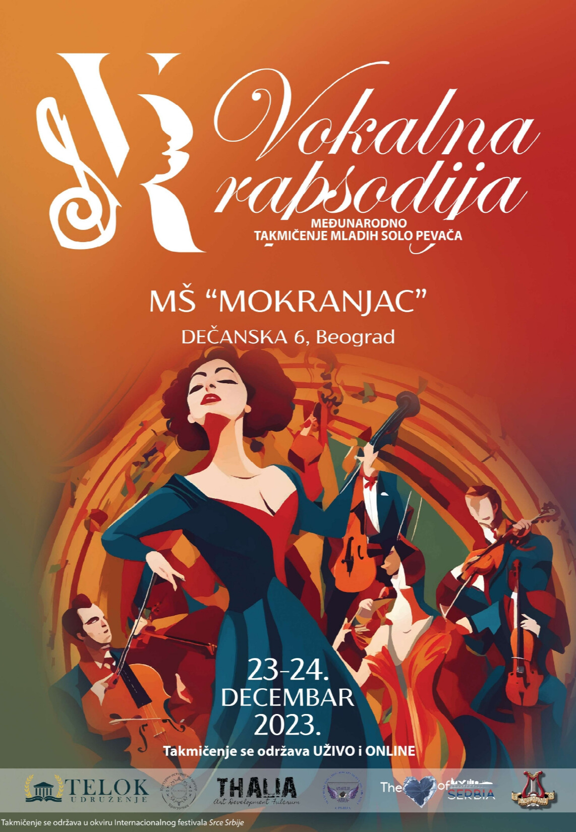 Rezulteti takmičenja solo pevača „Vokalna rapsodija“