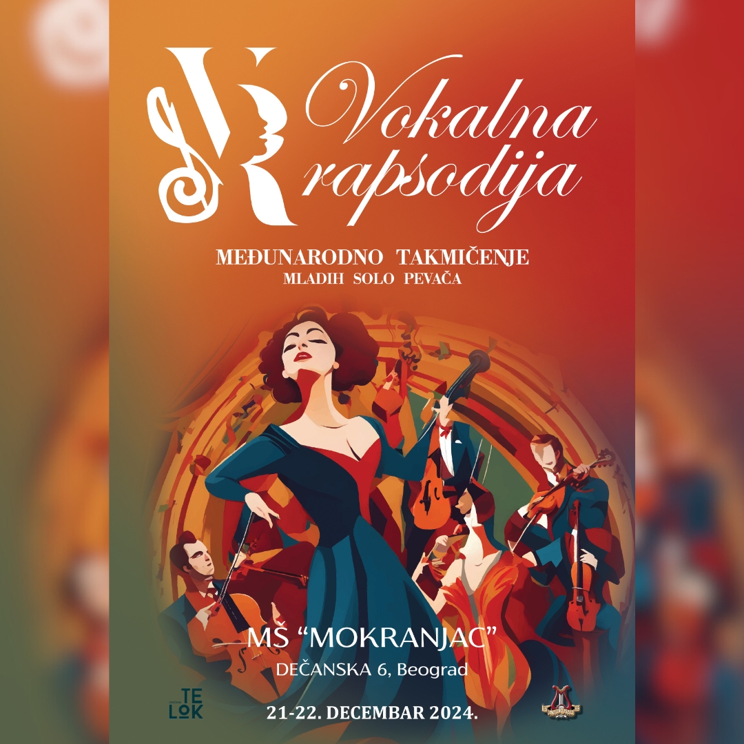 Vokalna Rapsodija: Raspored takmičenja