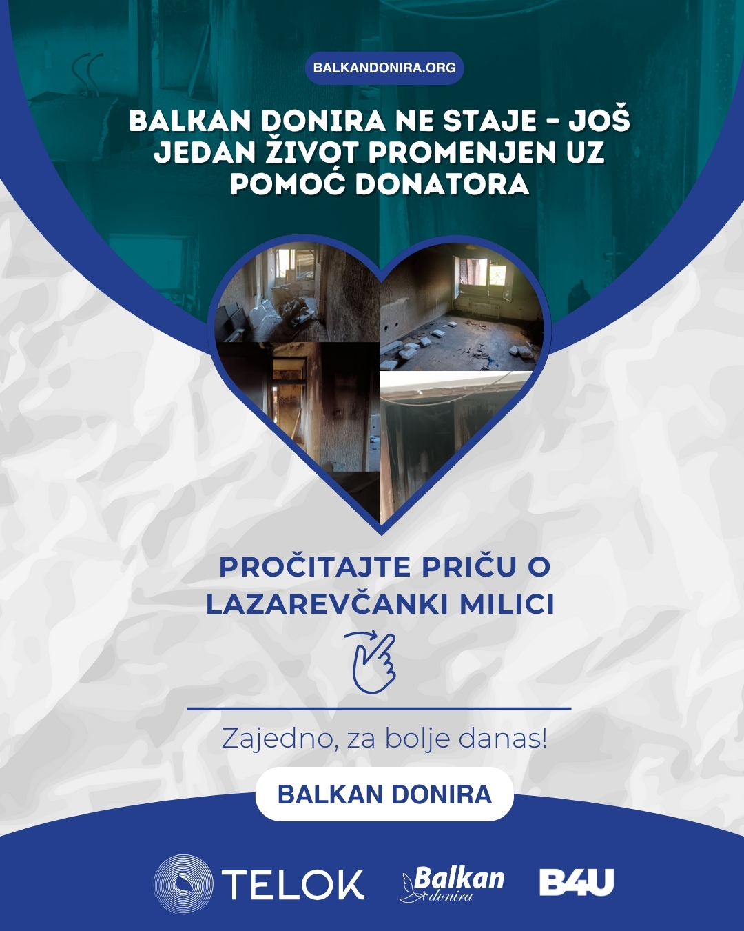 Balkan Donira ne staje – još jedan život promenjen uz pomoć donatora